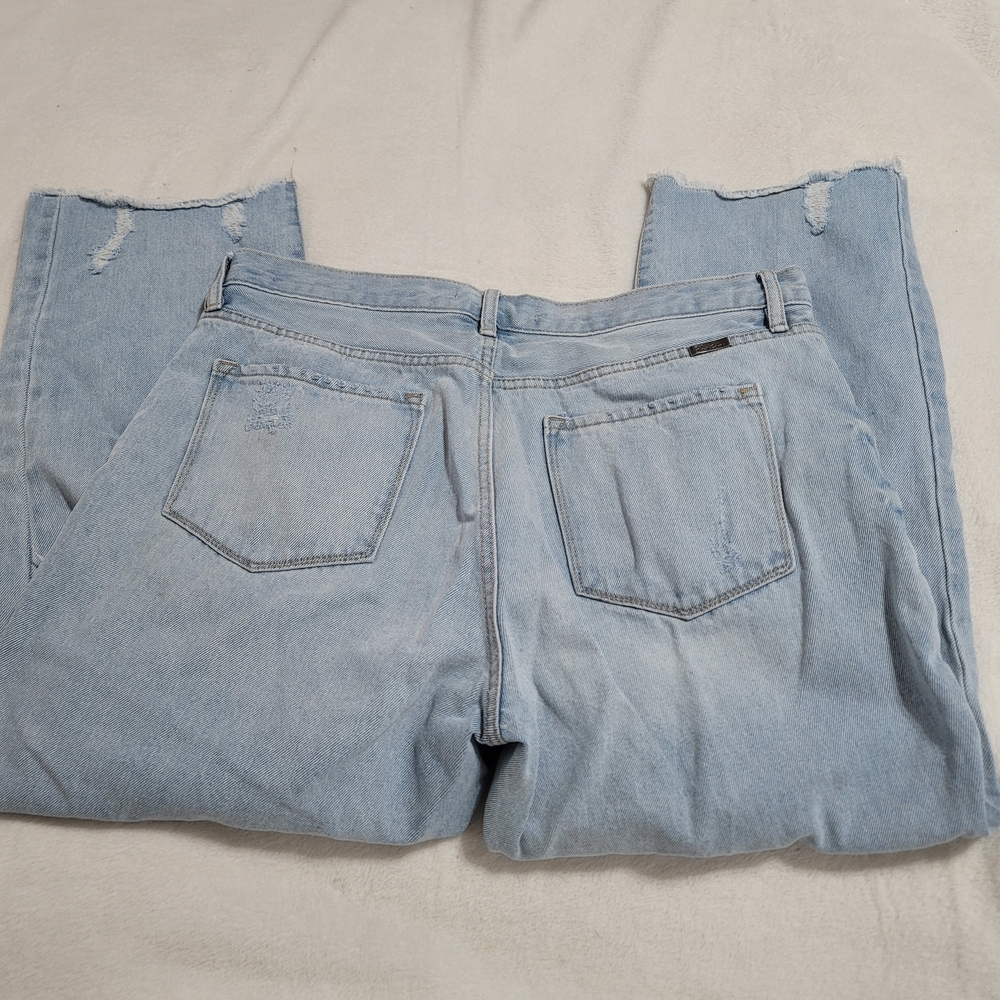 KanCan Light Blue Distressed Boyfriend Jeans‎ - Picture 4 of 6
